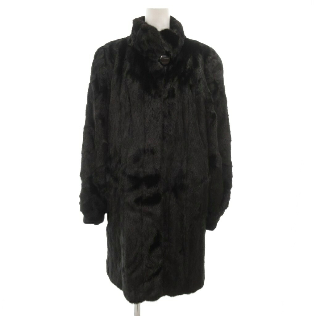 【中古】ノーブランド ファーコート 毛皮 ブラックミンク 11 黒系 /UO ■GY18 レディース 【ベクトル 古着】 260203 17,430円