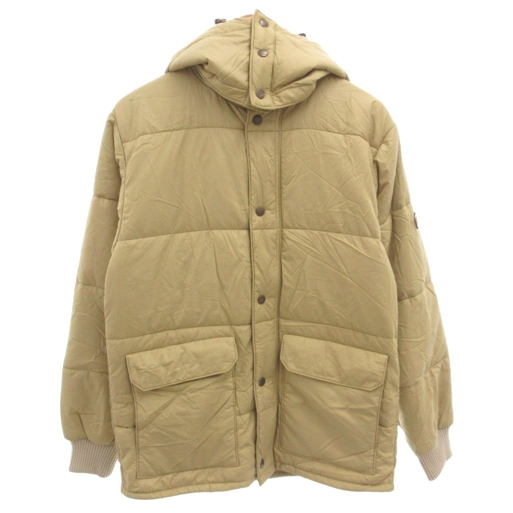 【中古】モンベル Montbell 50th 50周年記念 モンブランジャケット 中綿 フード M ベージュ 1101002 /FF ■GY11 【ベクトル 古着】 260211
