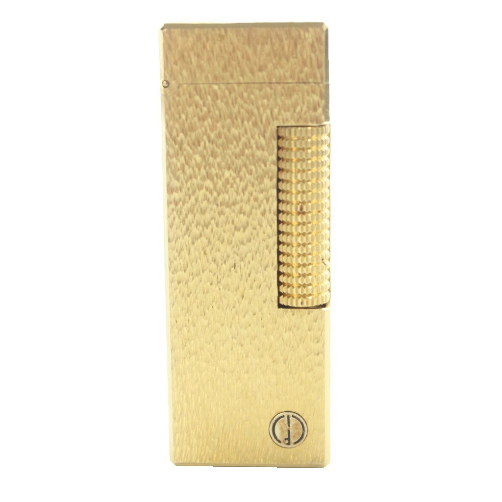 【中古】ダンヒル dunhill ローラー式 ガスライター 喫煙具 喫煙グッズ ロゴ 火花未確認 ジャンク品 ゴールドカラー /MW ■GY04 その他 【ベクトル 古着】 260404｜ブランド古着ベクトルプレミアム店