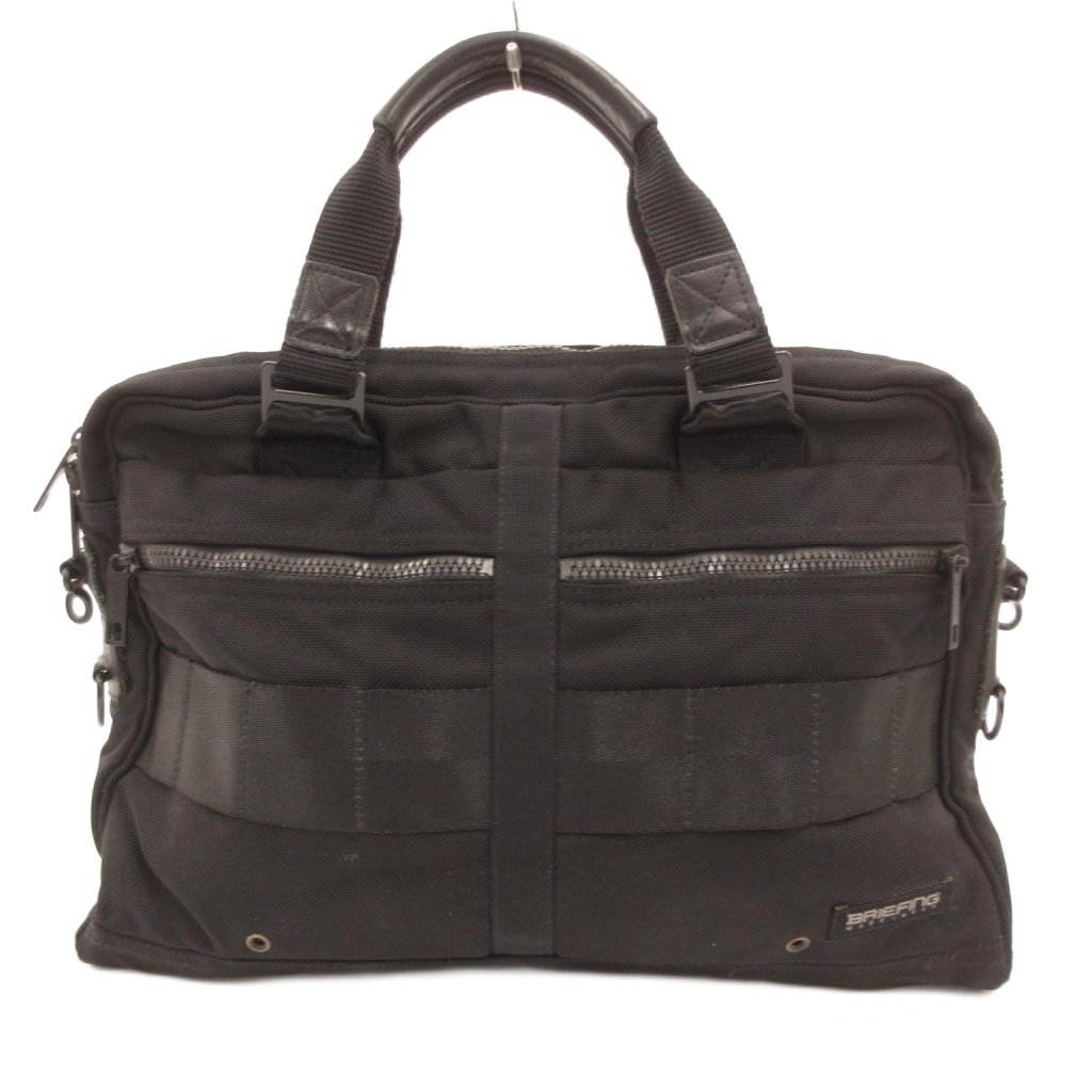 【中古】ブリーフィング BRIEFING ブリーフ入れもの 商行為御徒面子 ナイロン 黒 黒いこと /JS ■GY18 メンズ 【ベクター 古着】 260224 バッグ・小物・ブランド雑貨-ビジネスバッグ・ブリーフケース-バッグ