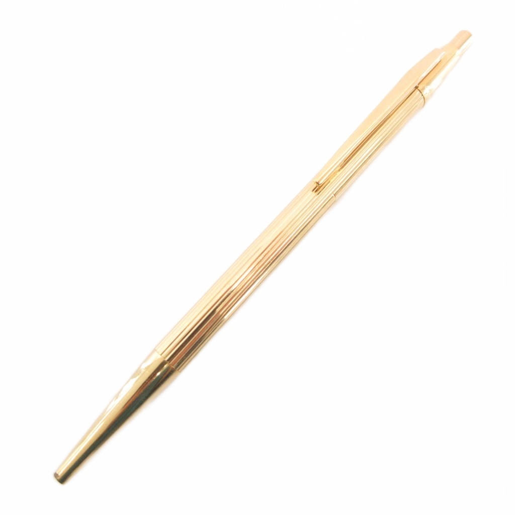 【中古】モンブラン MONT BLANC NOBLESSE ジャンク品 文房具 ボールペン ロゴタイプ ゴールド色つや /JS ■GY18 余分の物 【ベクター 古着】 260219