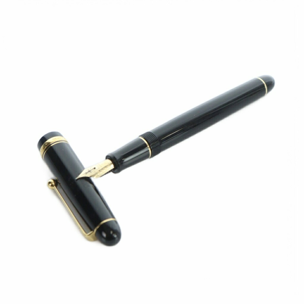 【中古】パイロット PILOT 14K 585 万年筆 文房具 筆記用具 ロゴ 筆記未確認 黒 ブラック ■GY18 /MQ その他 【ベクトル 古着】 260221