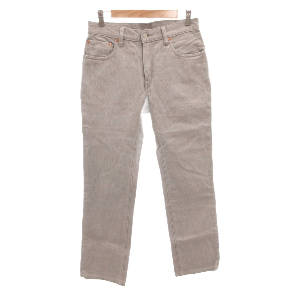 【中古】リーバイス Levi's 551 ジーンズ カラーデニムパンツ ストレート W31 K33 グレー /FF ■GY12 メンズ 【ベクトル 古着】 260324