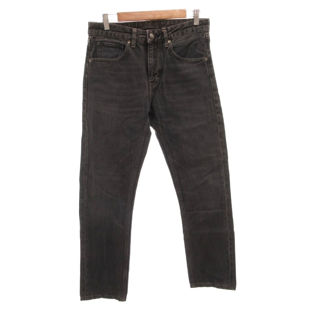 【中古】リーバイス Levi's MADE&CRAFTED ジーンズ デニムパンツ スリムストレート W31 黒 ブラック /FF ■GY12 メンズ 【ベクトル 古着】 260324