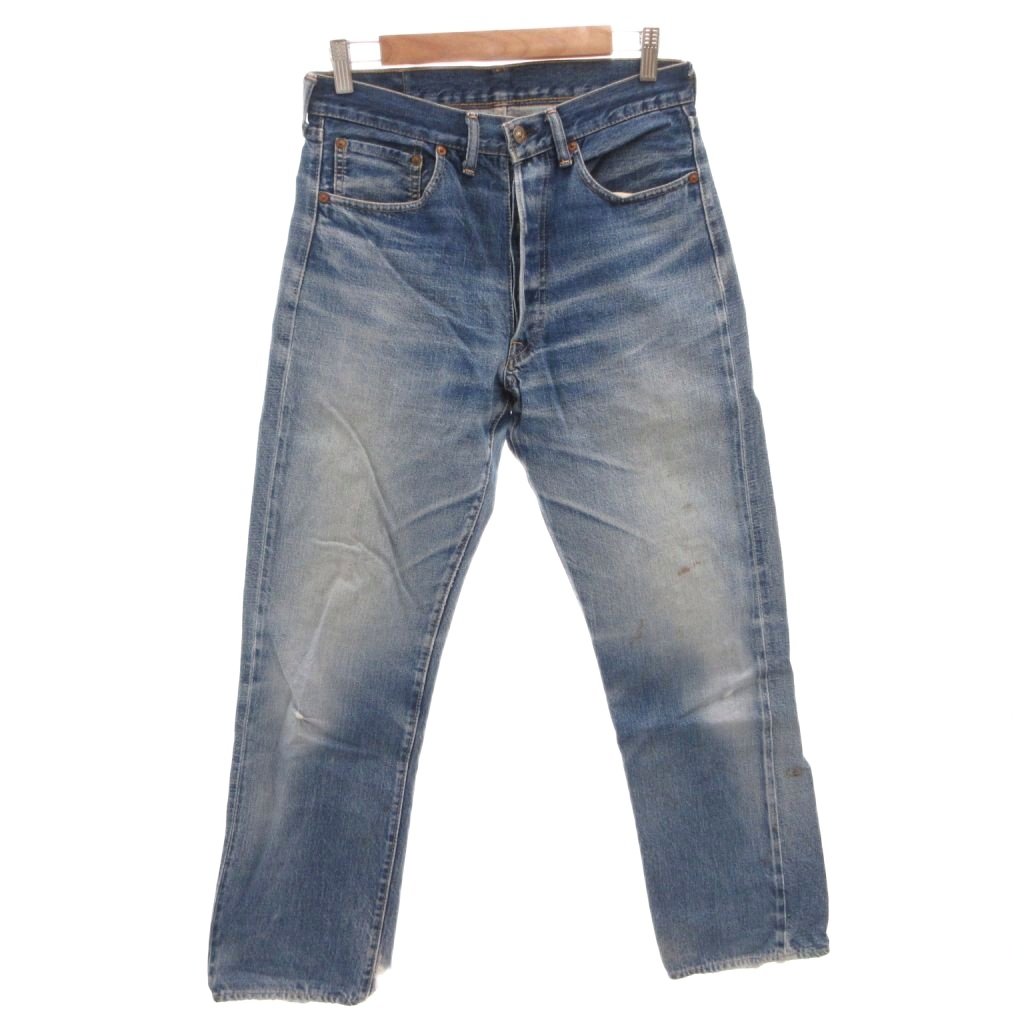【中古】WEARHOUSE COMPANY デニムパンツ ジーンズ セルビッチ 赤耳 W31 インディゴ /FF ■GY12 メンズ 【ベクトル 古着】 260324