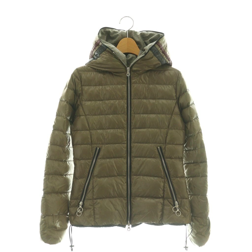 【中古】デュベティカ DUVETICA ダウンジャケット ジップアップ 42 カーキ /HK ■GY11 レディース 【ベクトル 古着】 260305 14,925円