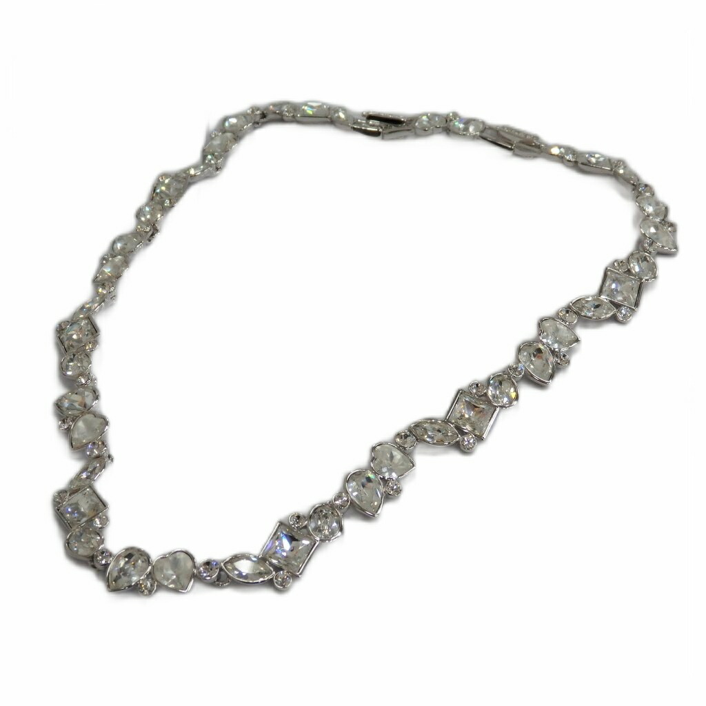 【中古】スワロフスキー SWAROVSKI 851812 ネックレス ドリームネックレス アクセサリー ハート ビジュー ラインストーン シルバー色 ■GY11 /MQ レディース 【ベクトル 古着】 260304