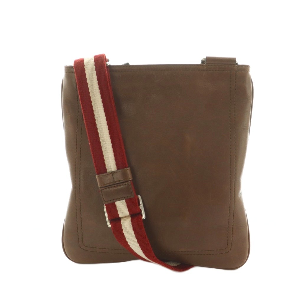 【中古】バリー BALLY ショルダーバッグ レザー 茶 /MI ■GY18 レディース 【ベクトル 古着】 260228