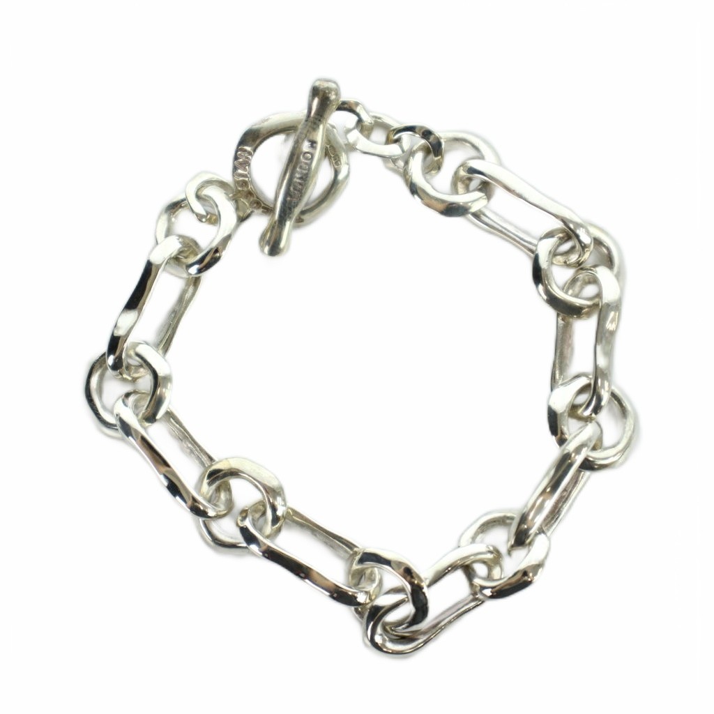 【中古】TATEOSSIAN チェーンブレスレット アクセサリー バングル Silver925 シルバー色 ■GY35 /MQ メンズ 【ベクトル 古着】 260326