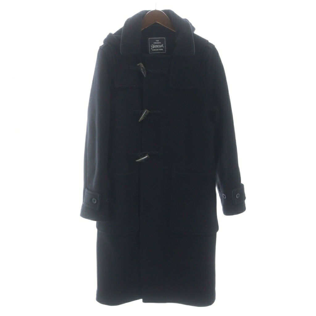 【中古】グローバーオール Gloverall イングランド製 ELIZA エリザ ダッフルコート ウール トグル 44 XL 黒 ブラック /MW ■GY18 メンズ 【ベクトル 古着】 260310