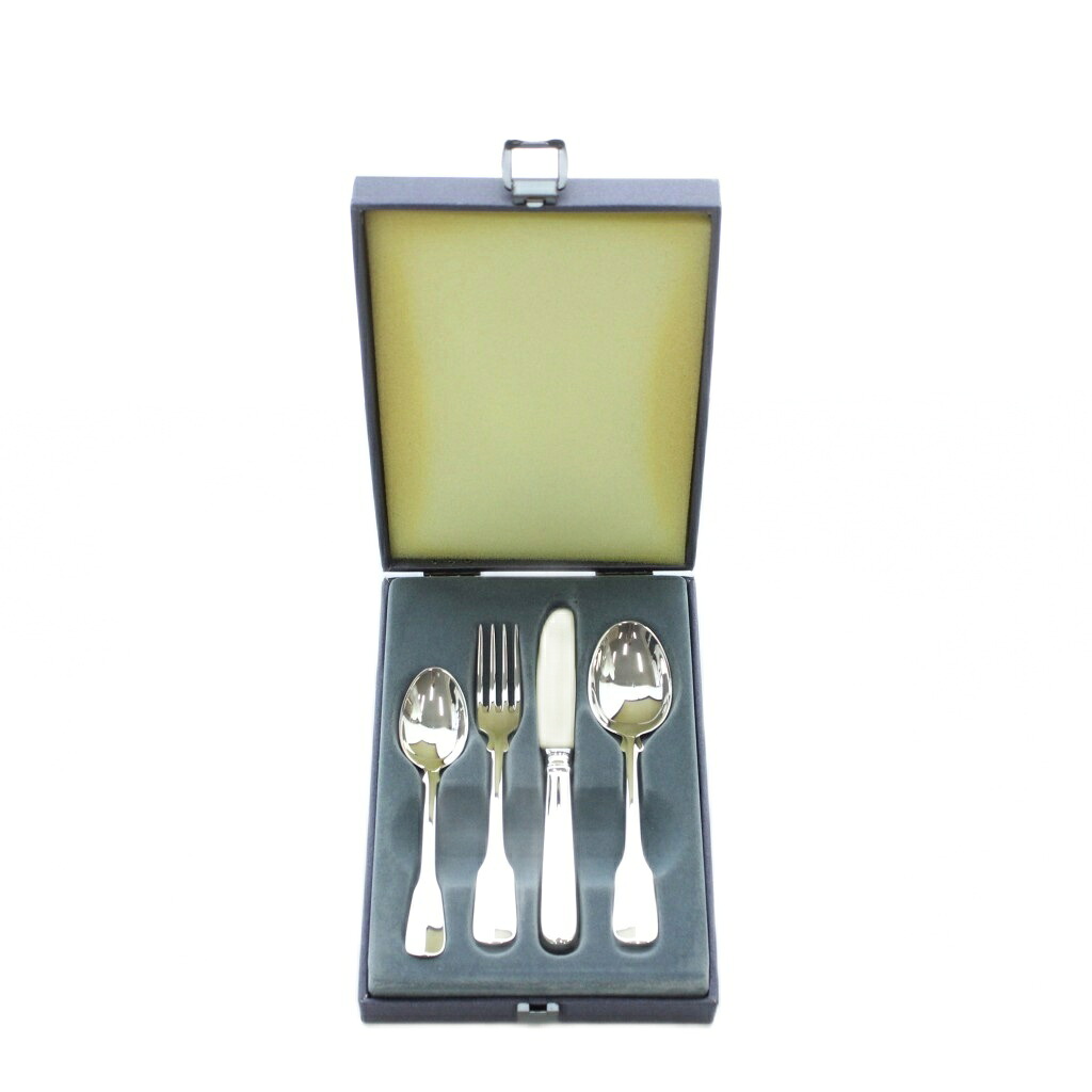 【中古】ゲブリューダーライナー GEBRUDER REINER カトラリー 4本セット 食器 スプーン フォーク ナイフ 銀メッキ シルバー ■GY35 /RI ■OS その他 【ベクトル 古着】 260330