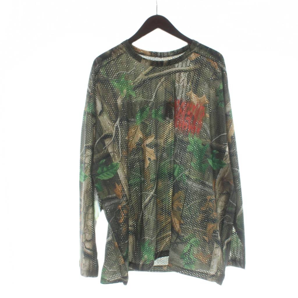 【中古】未使用品 マジックスティック MAGIC STICK 25FW-MS8-010 AIRFLOW CAMO L/S REAL カットソー Tシャツ 長袖 XL マルチカラー ■GY72 /MQ メンズ 【ベクトル 古着】 260316
