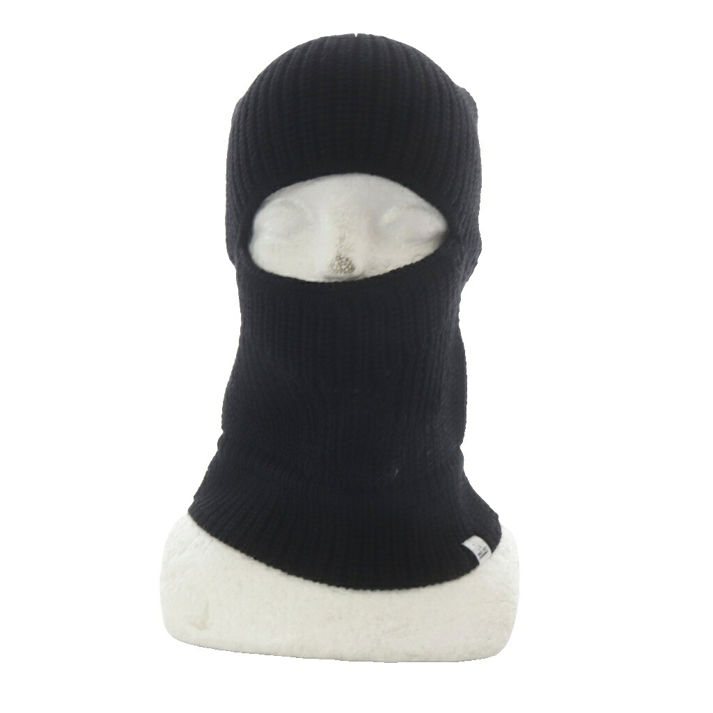 【中古】神通力突っ支い棒 MAGIC STICK 25FW-MS10-034 2WAY BALACLAVA かぶり笠 編み物帽 ワッチキャップ 黒いこと /YO10 ■GY72 メンズ 【ベクター 古着】 260330