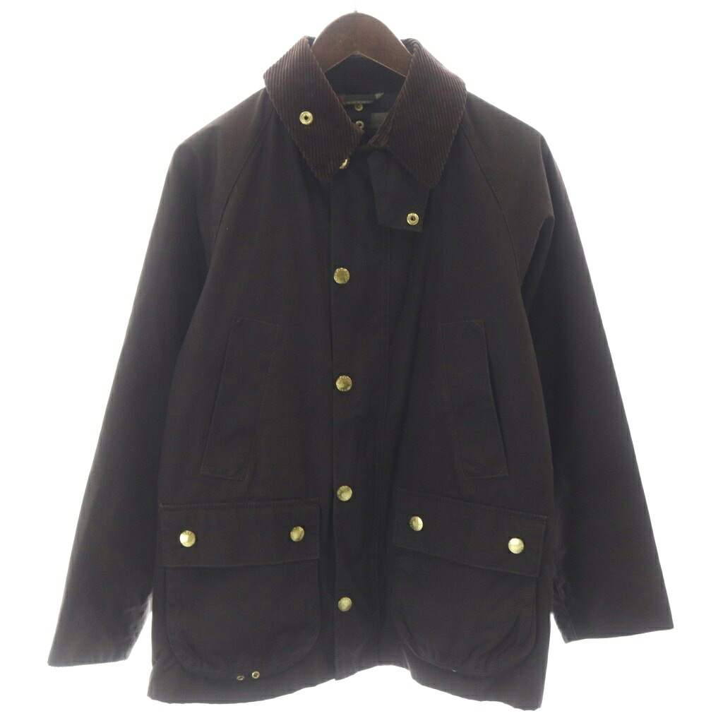 【中古】バブアー Barbour BEDALE SL ビデイル スリムフィット オイルドジャケット 34 茶 ブラウン 1602128 /MW ■GY12 メンズ 【ベクトル 古着】 260317