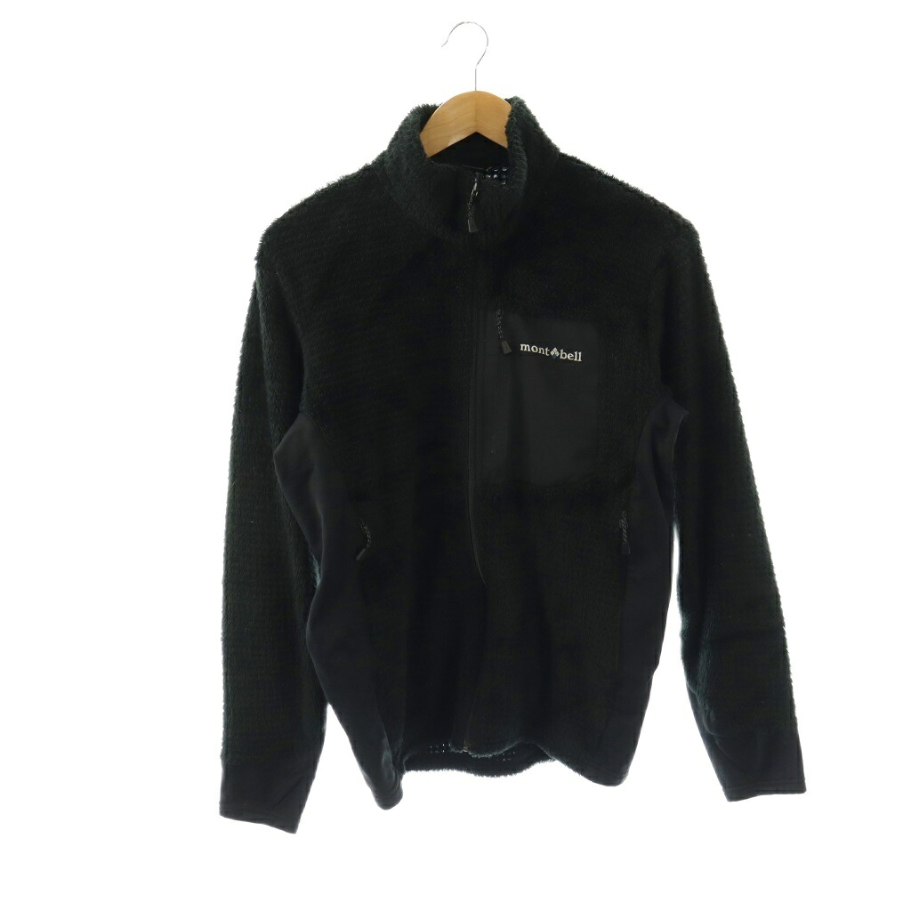 【中古】モンベル Montbell クリマエアジャケット フリース ジップアップ M ブラック 1106660 /CX ■GY13 メンズ 【ベクトル 古着】 260323