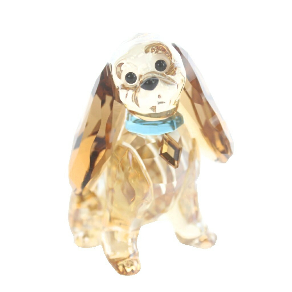 【中古】スワロフスキー SWAROVSKI わんわん物語 レディ Disney ディズニー クリスタル フィギュリン 置き物 インテリア小物 茶 ブラウン 1089113 /MW ■GY11 その他 【ベクトル 古着】 260324