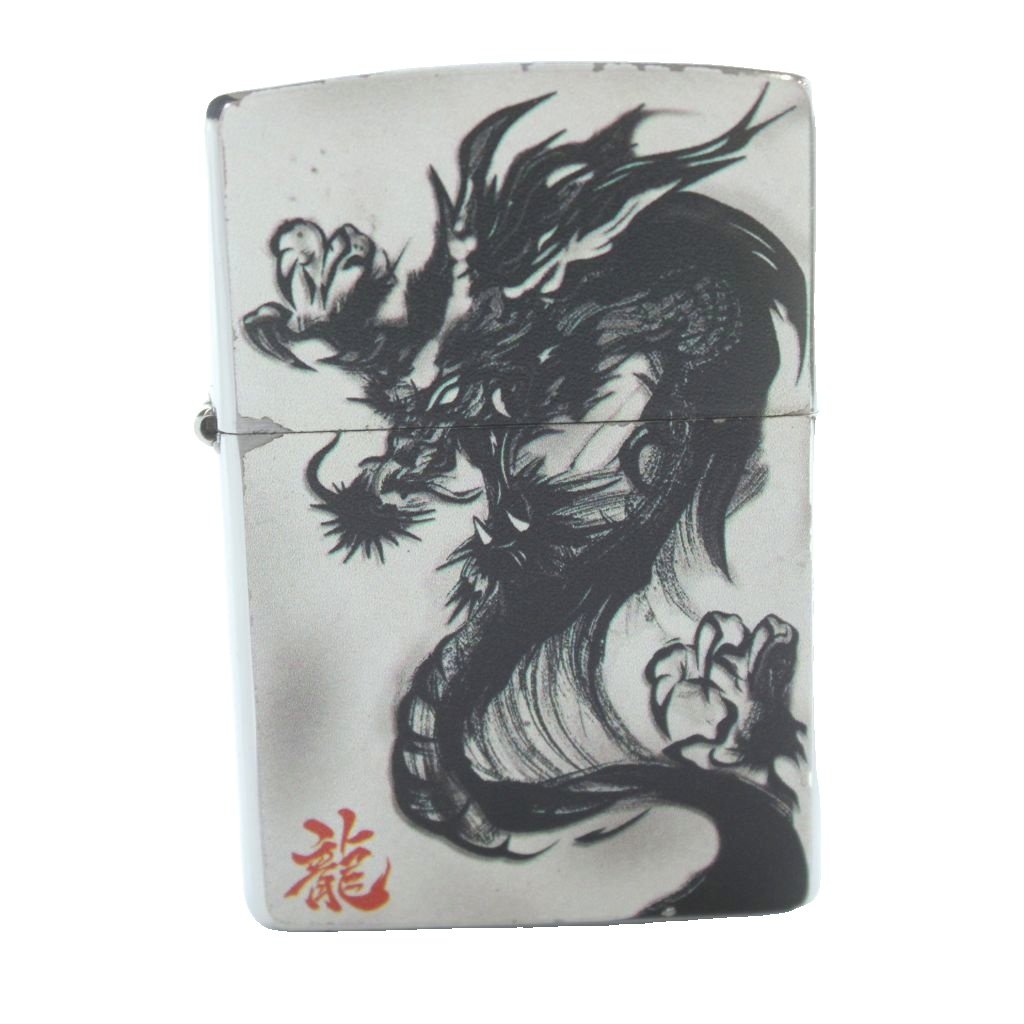 【中古】ジッポー ZIPPO オイルライター 喫煙具 喫煙グッズ 龍 火花確認済 シルバーカラー /MW ■GY18 その他 【ベクトル 古着】 260404