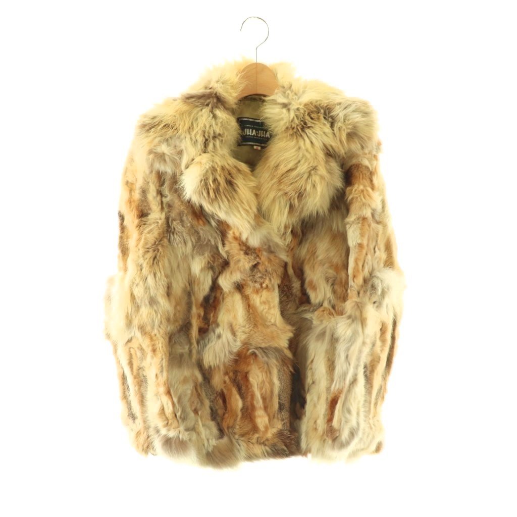 【中古】ジャジャ JHA-JHA ファーコート 毛皮 M ベージュ /ES ■GY18 レディース 【ベクトル 古着】 260331|ブランド古着ベクトルプレミアム店