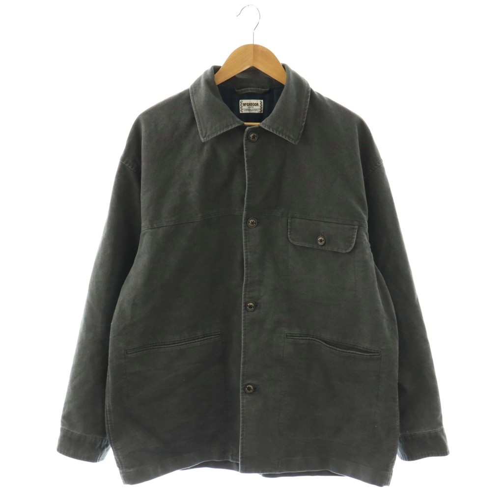 【中古】マックレガー マクレガー McGREGOR COLLECTION フリークスストア別注 ジャケット カバーオール L チャコールグレー 1051398700019 /DO メンズ 【ベクトル 古着】 260403
