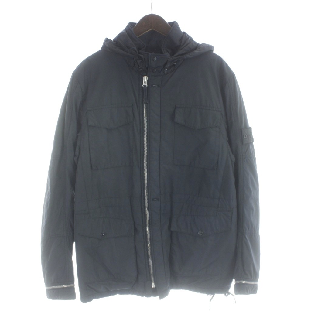 【中古】ストーンアイランド STONE ISLAND SHADOW PROJECT 4 POCKET FIELD JACKET フィールドジャケット 中綿 ナイロン L 紺 ネイビー 591940404 /MW ■GY17 メンズ 【ベクトル 古着】 260403