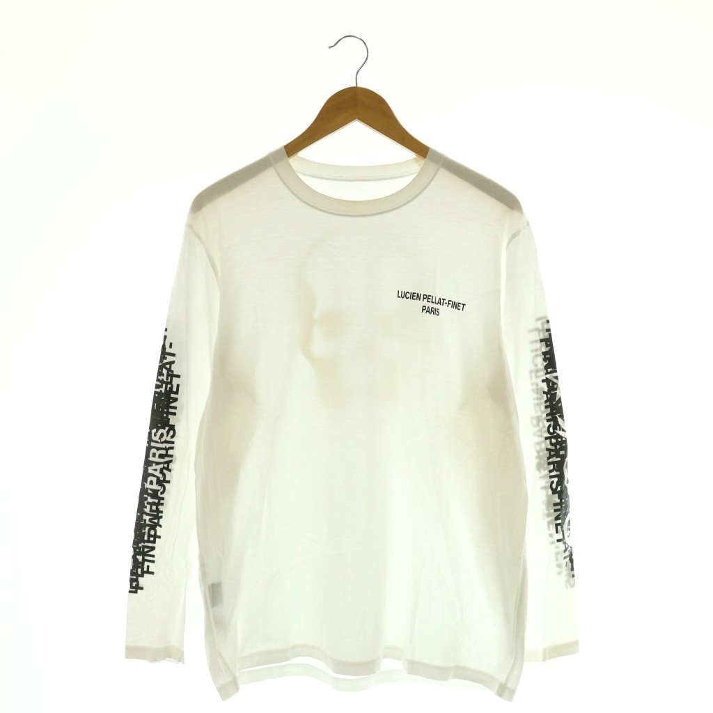 【中古】ルシアンペラフィネ LUCIEN PELLAT-FINET Tシャツ 長袖 ロンT バックプリント スカル L ホワイト /MY ■OS ■GY17 メンズ 【ベクトル 古着】 260330