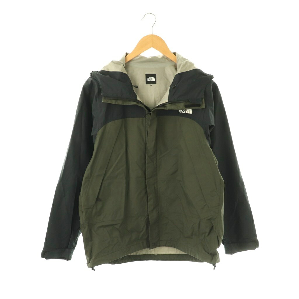 【中古】ザノースフェイス THE NORTH FACE 上衣 ジップアップ S カーキ 黒いこと NP61530 /DO ■GY18 メンズ 【ベクター 古着】 260508