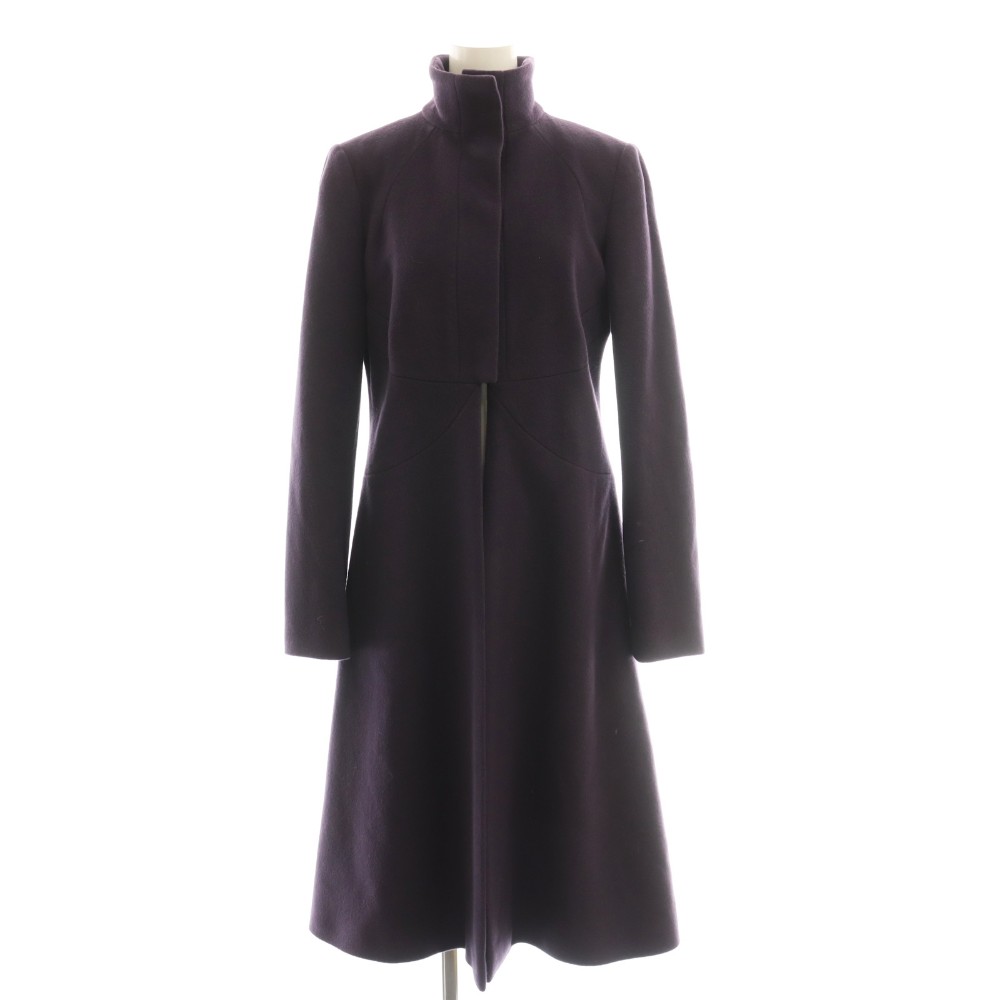 【中古】未使用品 ジャンニヴェルサーチ ヴェルサーチェ GIANNI VERSACE COLLECTION コート 40 紫 ■GY18 /SY ■OS レディース 【ベクトル 古着】 260427｜ブランド古着ベクトルプレミアム店