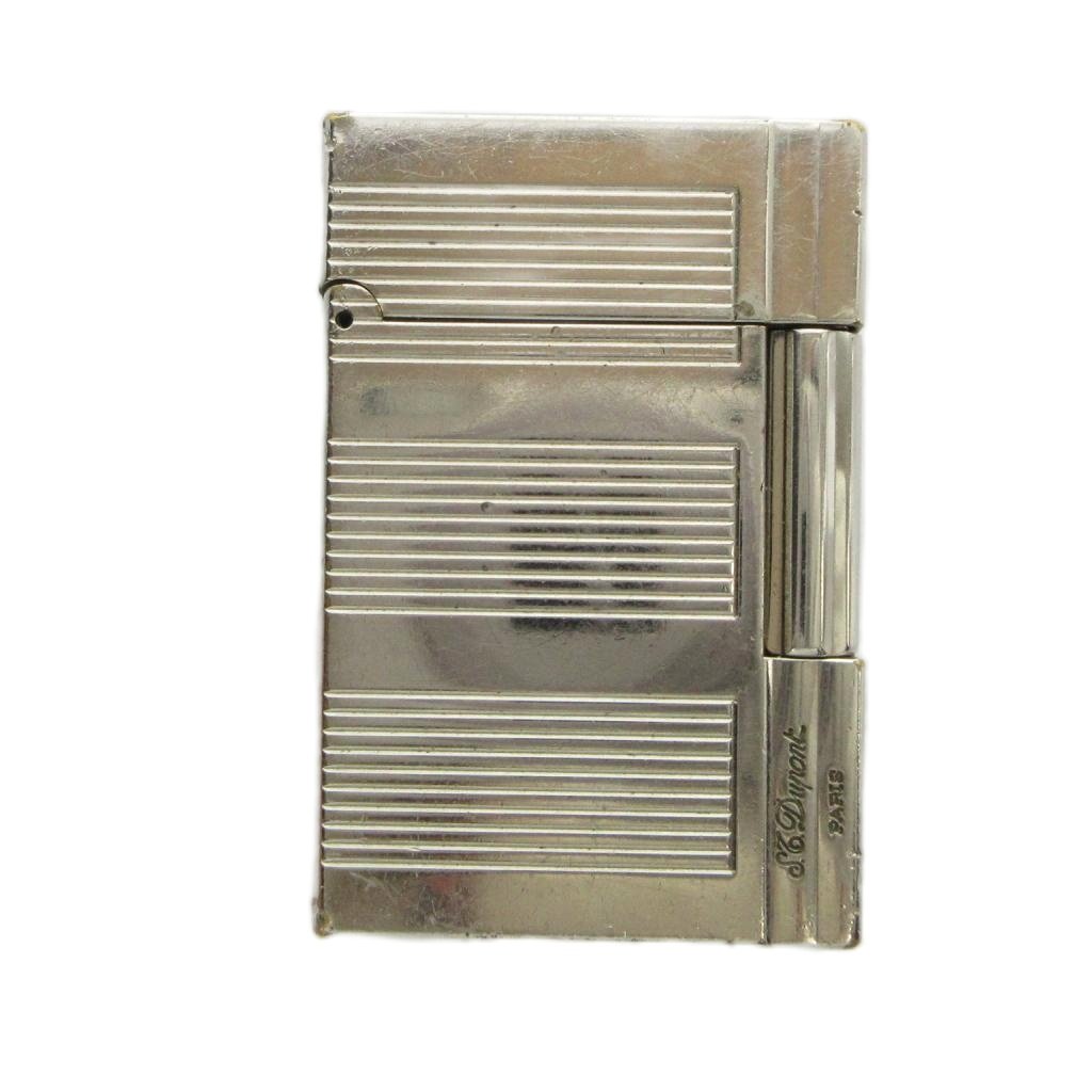 【中古】エステーデュポン S.T.DUPONT ジャンク品 ガスライター 喫煙具 タバコ 小物 火花未確認 シルバー色 ■GY18 /MQ その他 【ベクトル 古着】 260507|ブランド古着ベクトルプレミアム店
