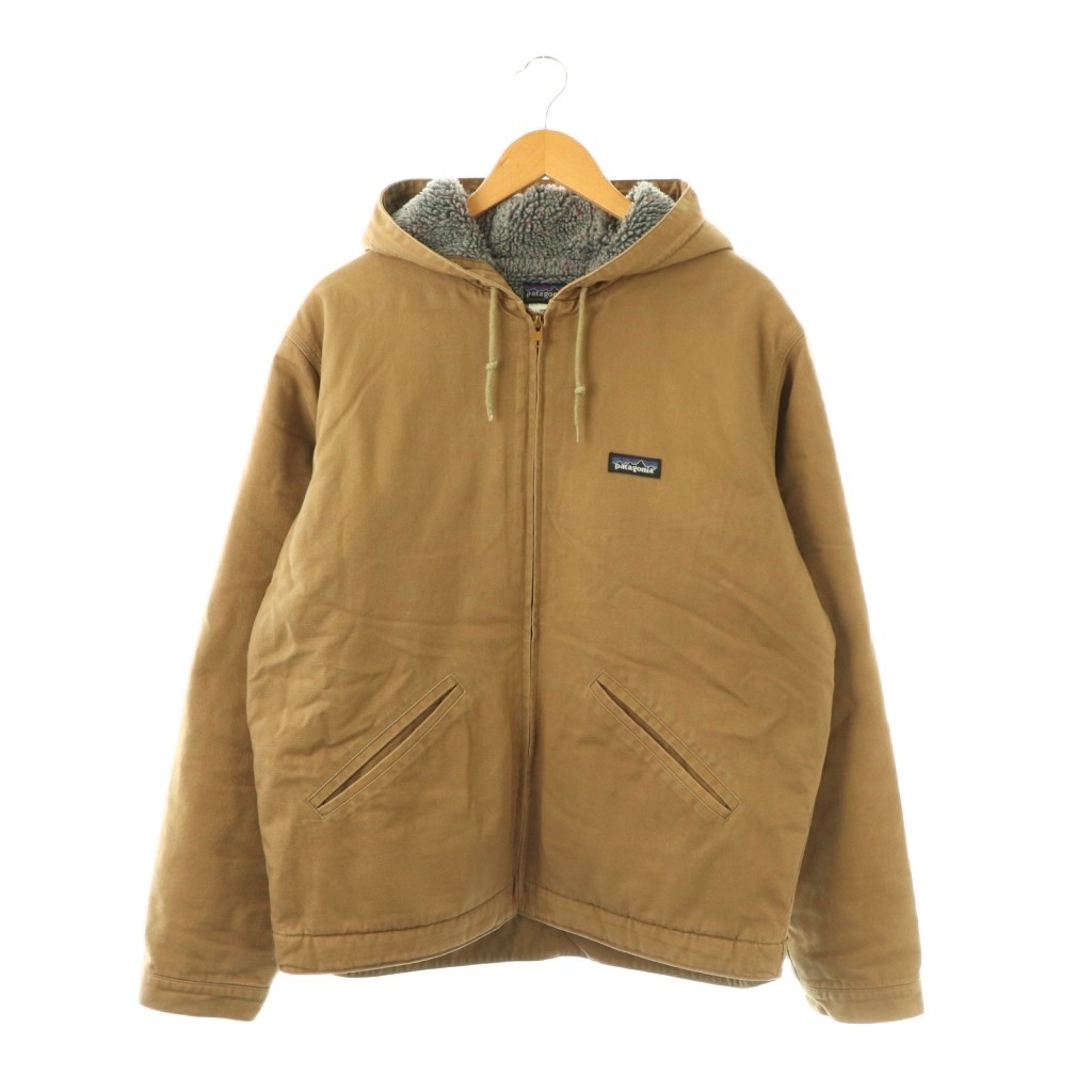 【中古】パタゴニア Patagonia ラインドキャンバスフーディー 上衣 裏ボア M 赤銅色 27161F9 /CX ■GY28 メンズ 【ベクター 古着】 260507