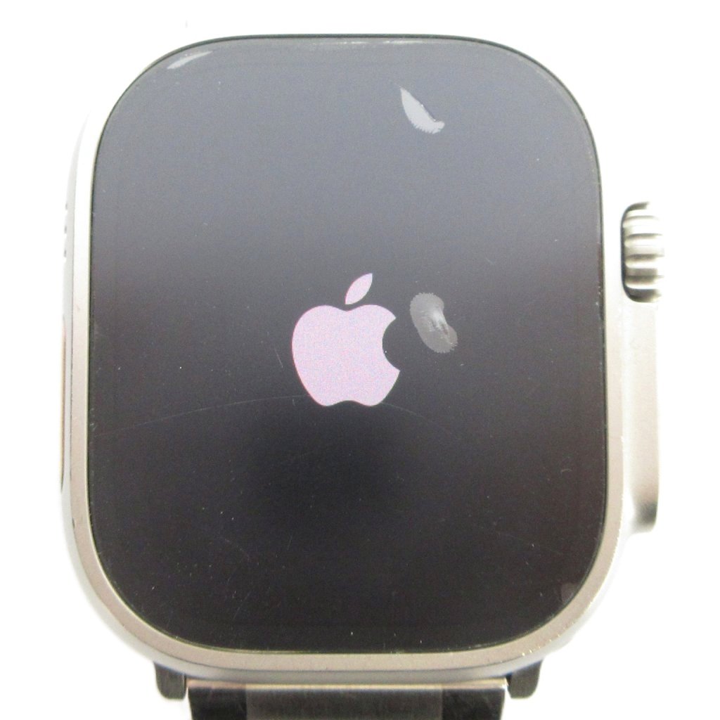 【中古】アップル Apple A2986 MREG3J/A Apple Watch Ultra 2 ウオッチ ご覧なさる デジタル ロゴタイプ しろがね色色 ■GY18 /MQ 余分の物 【ベクター 古着】 260521