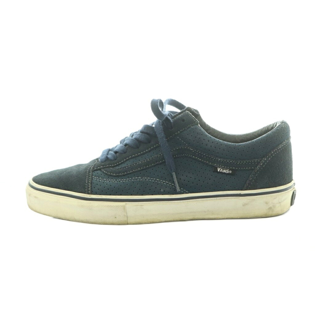 【中古】バンズ VANS OLD SKOOL PRO JULIEN STRANGER スニーカー シューズ スエード US8.5 26.5cm 紺 VN-0QHM728 /MI ■GY03 メンズ 【ベクトル 古着】 260518｜ブランド古着ベクトルプレミアム店