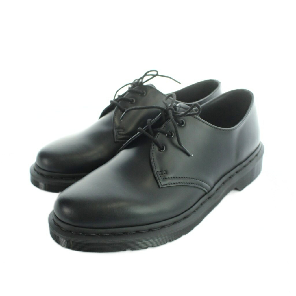 【中古】お医者さんマーチン DR.MARTENS AW006 3大広間 御召しものシューズ 厚底 なめし革 靴 UK8 27糎 黒 黒いこと ■GY50 /MQ メンズ 【ベクター 古着】 260517