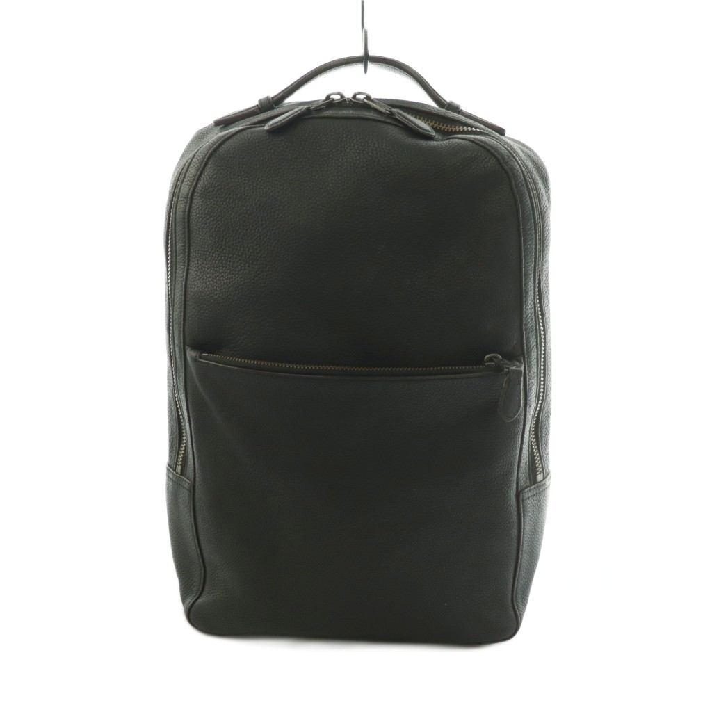 【中古】コーチ職 COACH メトロポリタン 背嚢 うしろ側風呂敷き包み なめし革 黒 72306 /MI ■GY18 メンズ 【ベクター 古着】 260522