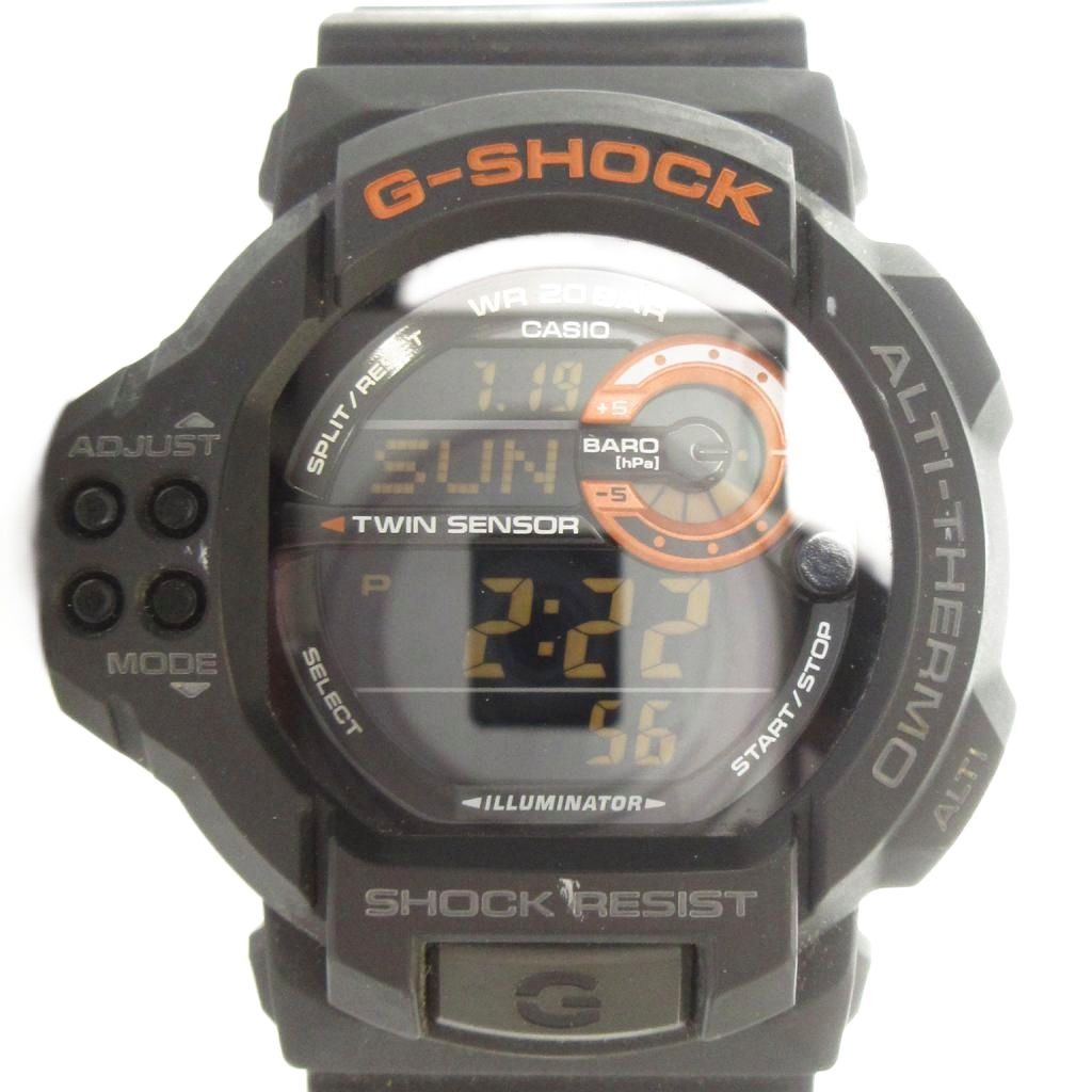 【中古】カシオジーショック CASIO G-SHOCK GDF-100 腕時計 ウォッチ クォーツ デジタル カレンダー付き 黒 ブラック ■GY18 /MQ メンズ 【ベクトル 古着】 260719｜ブランド古着ベクトルプレミアム店