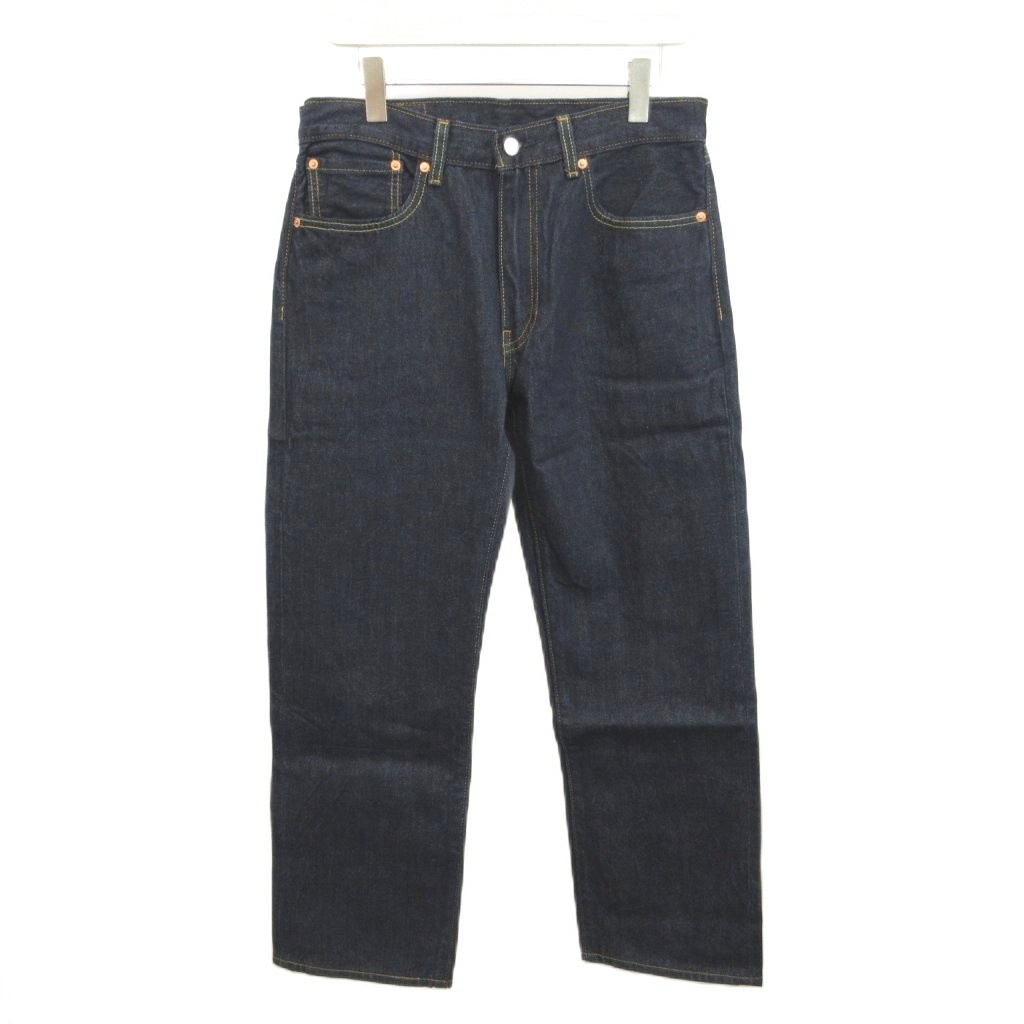 【中古】リーバイス Levi's リラックスストレート ジーンズ デニムパンツ デニム ジーンズ W31L32 ブルー ストレート 無地/MD ■GY メンズ 【ベクトル 古着】 260623｜ブランド古着ベクトルプレミアム店
