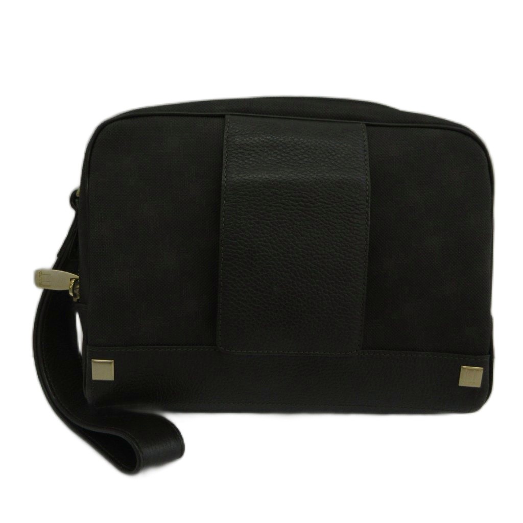 【中古】ダン吸血鬼 dunhill ディーエイト D-8 2塁手御徒面子 クラッチペダル御徒面子 PVC なめし革 総柄 ロゴタイプ一皿 うす暗い赤銅色 /XZ ■GY18 メンズ 【ベクター 古着】 260603