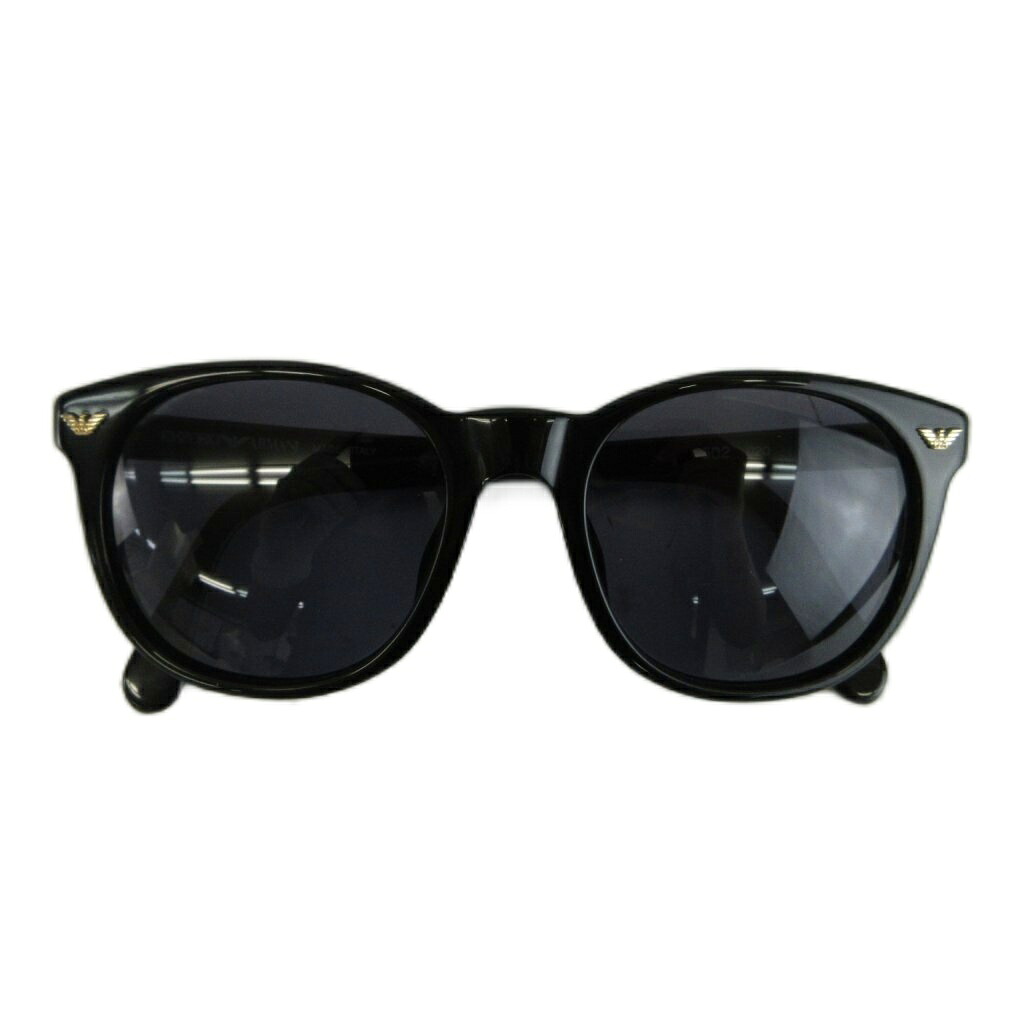 【中古】エンポリオアルマーニ EMPORIO ARMANI 502 ヴィンテージ 眼鏡 サングラス セルフレーム カラーレンズ ウェリントン ロゴ 黒 ブラック /XZ ■GY11 メンズ レディース 【ベクトル 古着】 260704｜ブランド古着ベクトルプレミアム店
