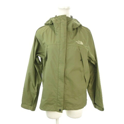 【中古】ザノースフェイス THE NORTH FACE ドットショットジャケット マウンテンパーカー アウトドアウエア S 緑 グリーン カーキ ジップアップ NPW61530 /MN10 ■GY01 レディース 【ベクトル 古着】 260619|ブランド古着ベクトルプレミアム店
