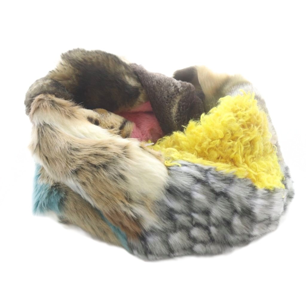 【中古】未使用品 トモキユリタ TOMOKI YURITA 異素材MIXI スヌード マフラー マルチカラー /SR ■GY05 レディース 【ベクトル 古着】 260630｜ブランド古着ベクトルプレミアム店