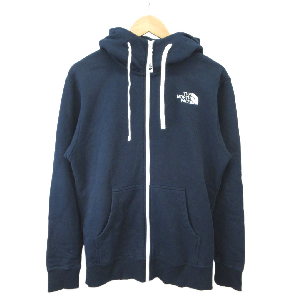 【中古】ザノースフェイス THE NORTH FACE リアビュー フルジップフーディ パーカー M 紺 ネイビー フルジップ /RY ■GY03 メンズ 【ベクトル 古着】 260619｜ブランド古着ベクトルプレミアム店