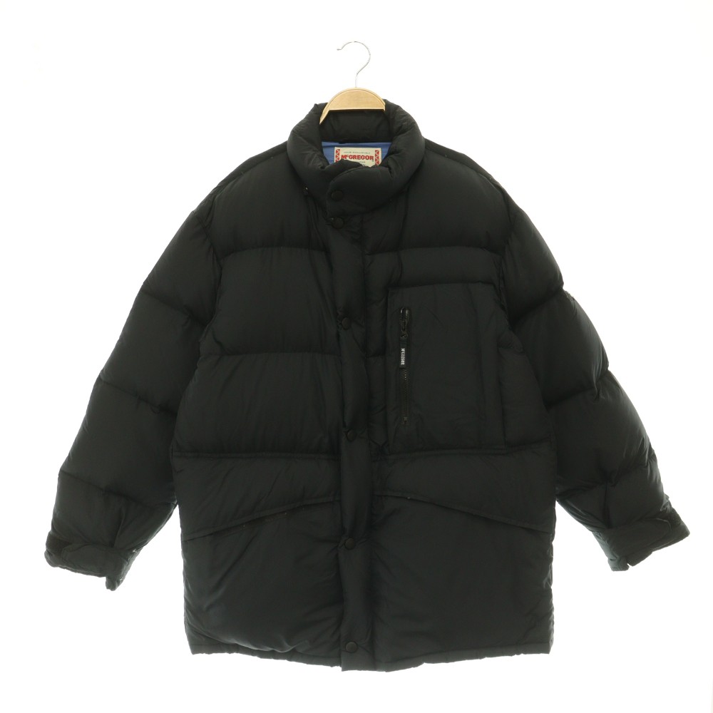 【中古】マックレガー マクレガー McGREGOR 80s 90s ダウンジャケット ヴィンテージ ナイロン M ブラック /MY ■OS ■GY01 メンズ 【ベクトル 古着】 260706｜ブランド古着ベクトルプレミアム店