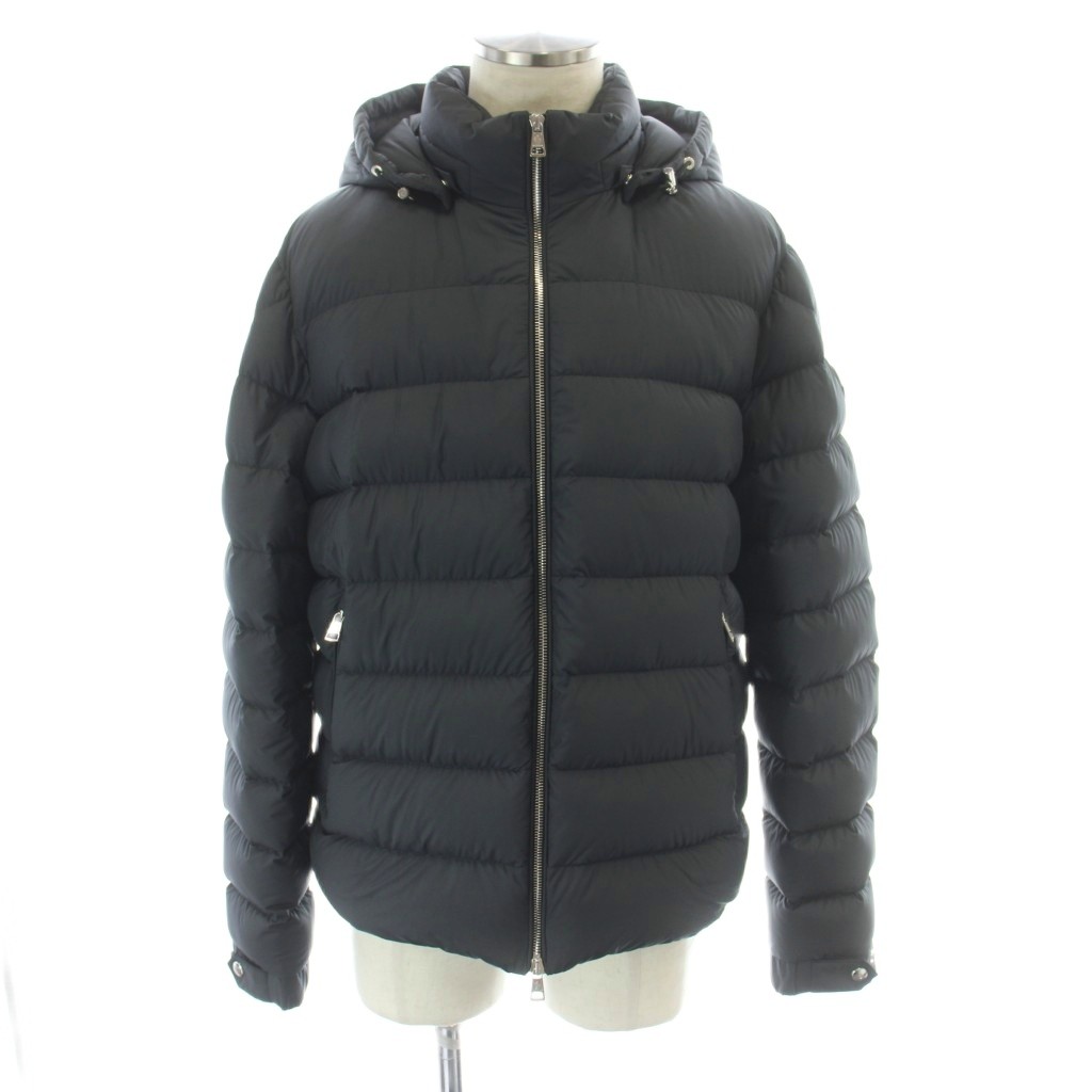【中古】モンクレール MONCLER アルネブ ARNEB GIUBBOTTO ダウンジャケット ジップアップパーカ 3 黒 ブラック I20911A00134 549SK /MW ■GY18 メンズ 【ベクトル 古着】 260708｜ブランド古着ベクトルプレミアム店
