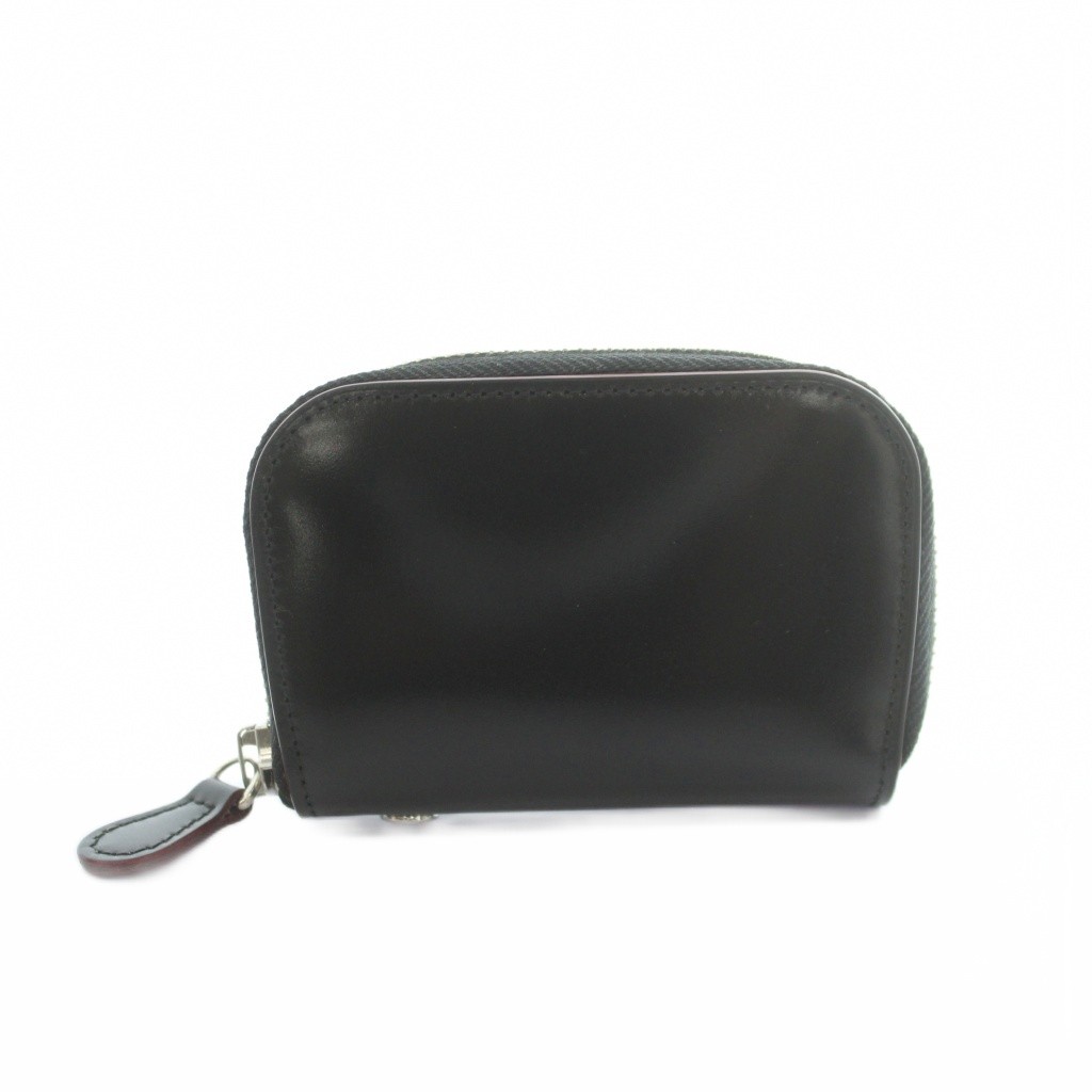 【中古】ガンゾ GANZO キーケース 4連 ラウンドファスナー レザー 黒 ブラック /MI ■GY18 メンズ 【ベクトル 古着】 260709|ブランド古着ベクトルプレミアム店