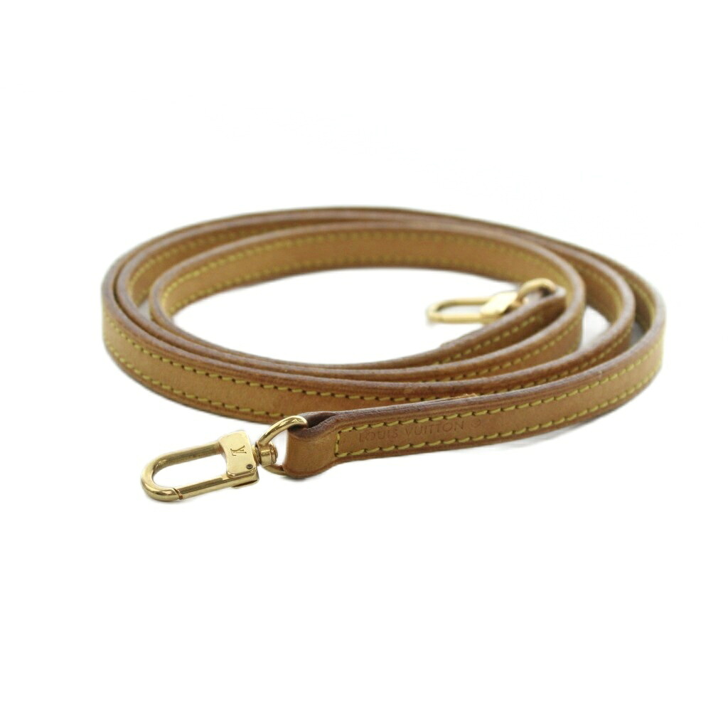 【中古】ルイヴィトン LOUIS VUITTON ショルダーストラップ レザー ベージュ /MI ■GY11 その他 【ベクトル 古着】 260709|ブランド古着ベクトルプレミアム店