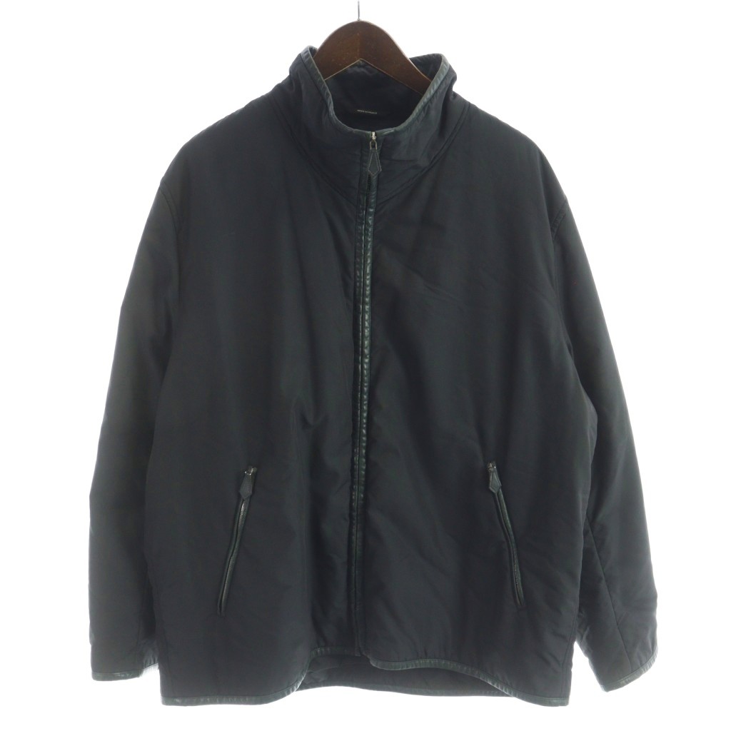 【中古】エルメス HERMES 中綿 ラインドライブ上衣 ナイロン 54 XL 黒 黒いこと /MW ■GY18 メンズ 【ベクター 古着】 260220
