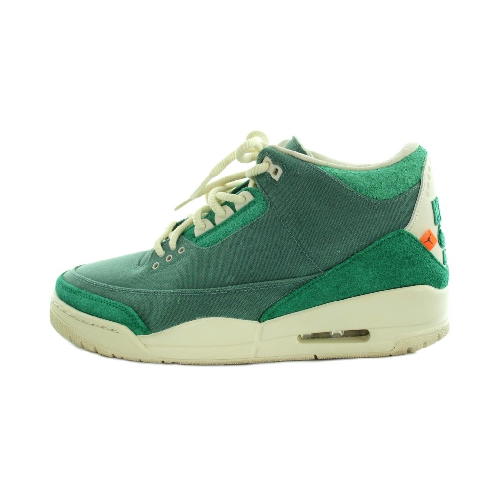 【中古】ナイキ NIKE FZ7974-300 Chanel Abney Air Jordan 3 Retro OG SP スニーカー シューズ 靴 ロゴ 28.5cm 緑 グリーン ■GY18 /MQ メンズ 【ベクトル 古着】 260308|ブランド古着ベクトルプレミアム店