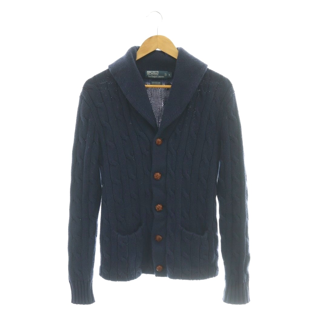 【中古】ポロ バイ ラルフローレン Polo by Ralph Lauren 編み物 ジレー S 米国海軍 /DF ■GY35 レディース 【ベクター 古着】 260324