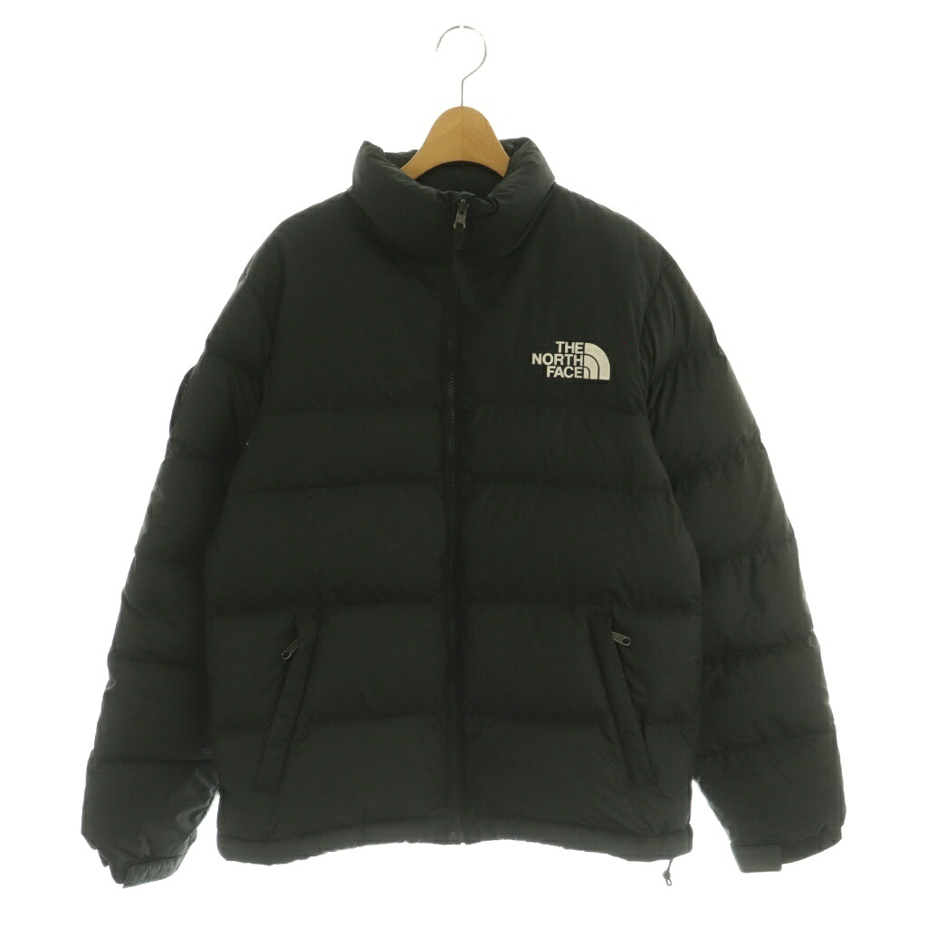 【中古】ザノースフェイス ホワイトレーベル THE NORTH FACE WHITE LABEL 92 RETRO ANNIVERSARY NUPTSE JACKET ダウンジャケット M/95 黒 NJ1DN59A /MI ■GY19 ユニセックス メンズ レディース 【ベクトル 古着】 260413|ブランド古着ベクトルプレミアム店