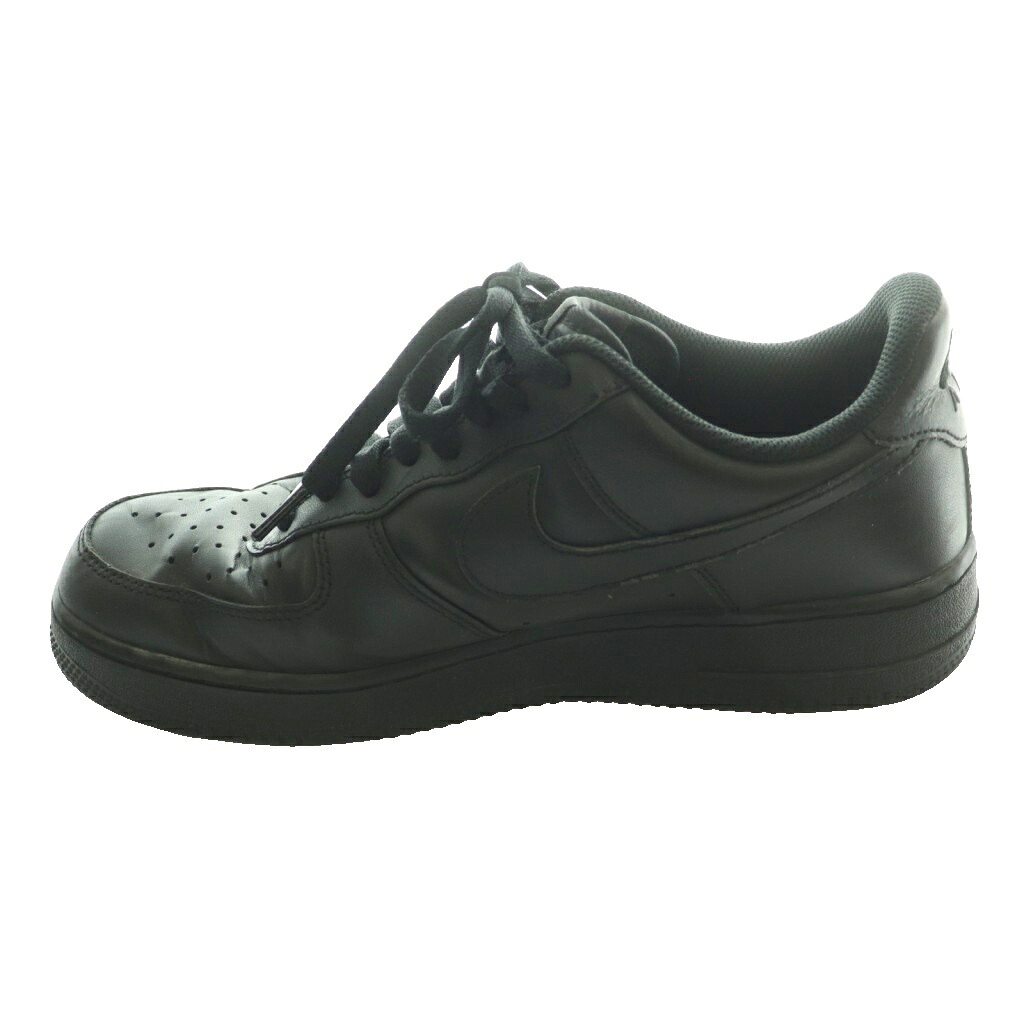 【中古】ナイキ NIKE エア フォース 1 ロウ 07 ブラック Air Force 1 Low 07 Black スニーカー US9.5 27.5cm 黒 ブラック /SS ■OS ■GY01 メンズ 【ベクトル 古着】 260505｜ブランド古着ベクトルプレミアム店