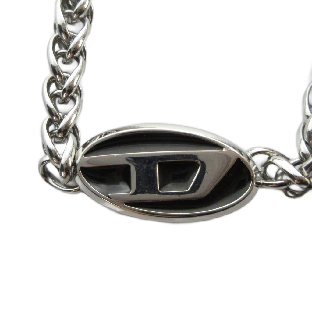 【中古】ディーゼル DIESEL 頸飾り 添え物 シャンデリヤ ロゴタイプ しろがね色色 ■GY18 /MQ メンズ 【ベクター 古着】 260516
